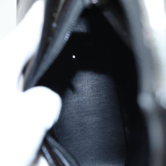 GUCCI Bamboo Hand Bag Enamel Brown 001 2058 3007 Auth yk13474 - Picture 9 of 16